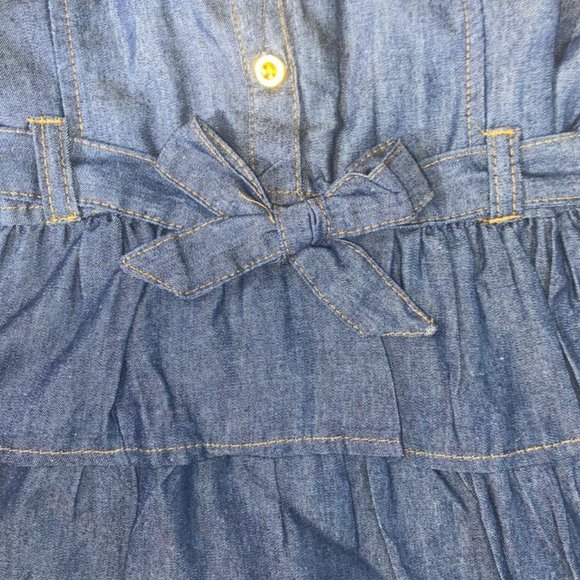 NWT Baby Phat Little Girl Jean Dress - Picture 6 of 7
